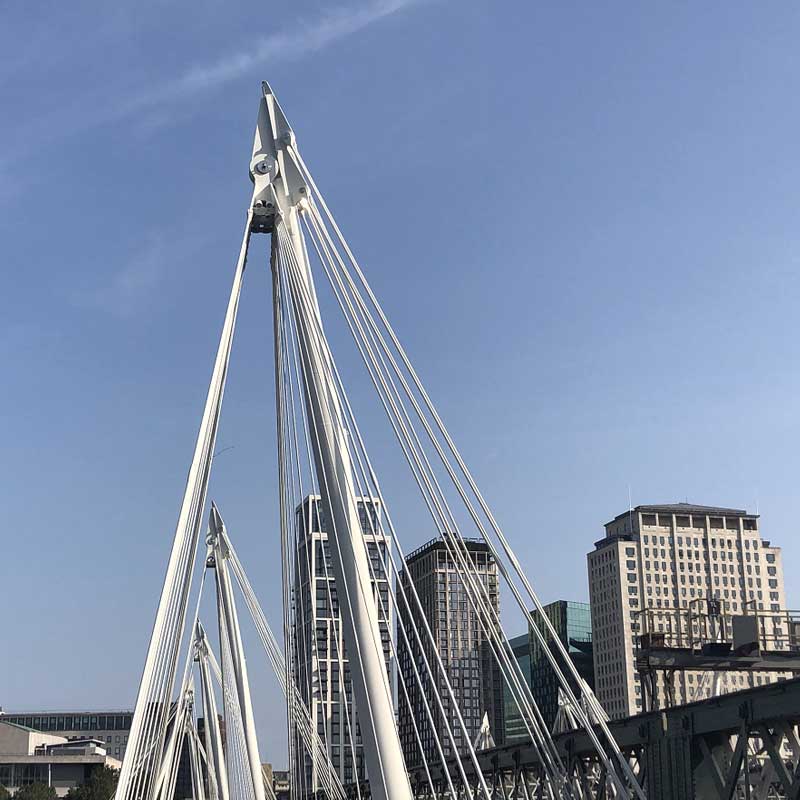 Civil Engineering London suspension bridge