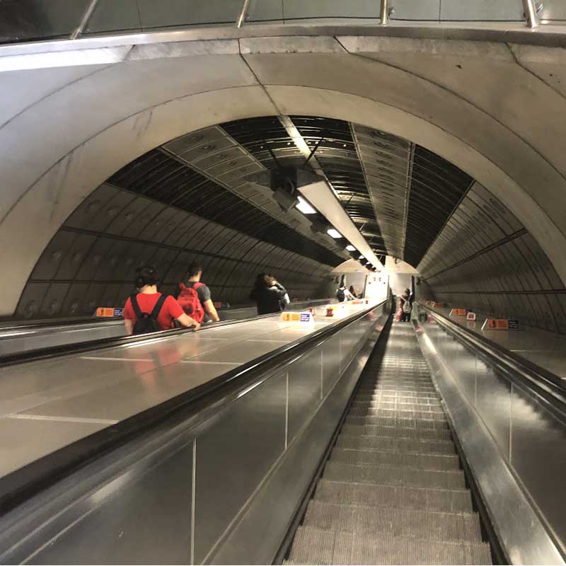 Civil Engineering London Underground station